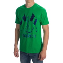 82%OFF メンズカジュアルシャツ ウールリッチグラフィックTシャツ - ショートスリーブ（男性用） Woolrich Graphic T-Shirt - Short Sleeve (For Men)画像